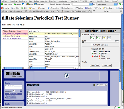Selenium Periodical Tester